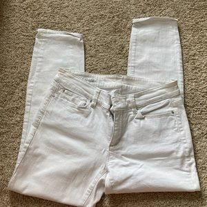 Ann Taylor white jeans